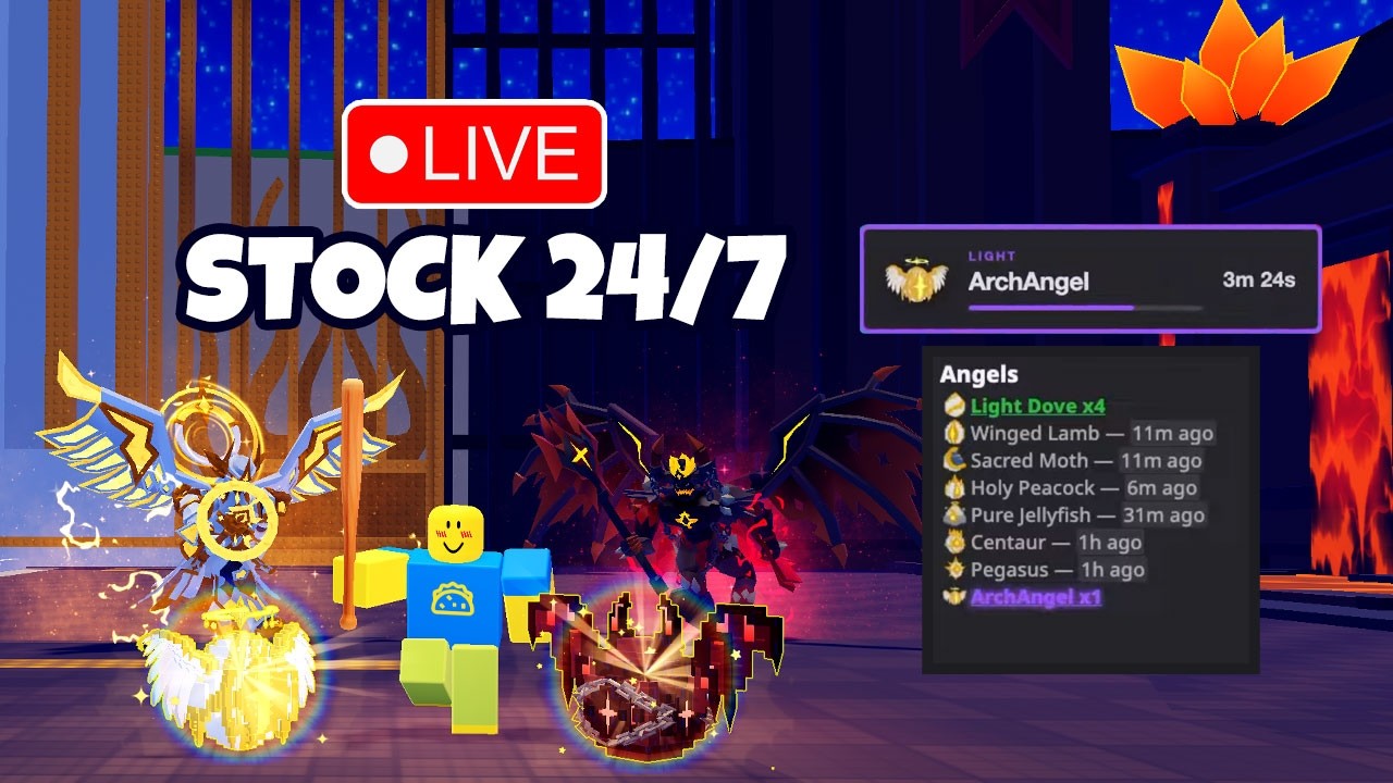 STEAL AN EGG STOCK 24/7 🔴 LIVE