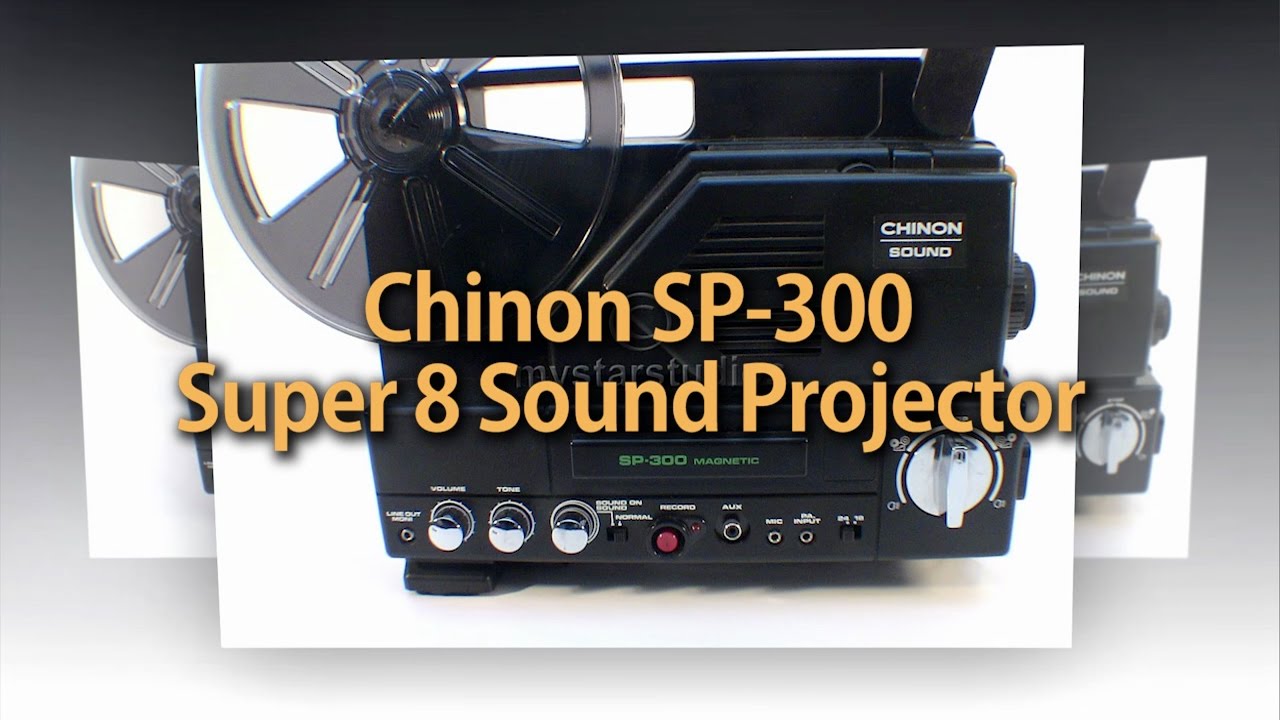 Chinon SP-300 Super 8mm Sound Projector