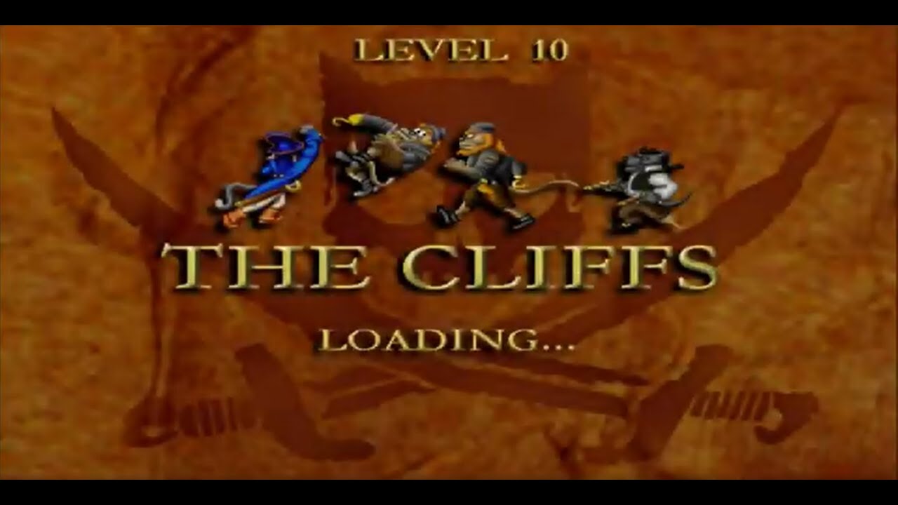 Captain Claw - Level 10 - The Cliffs & Boss Fight with Marrow (Fifth Gem Collection)