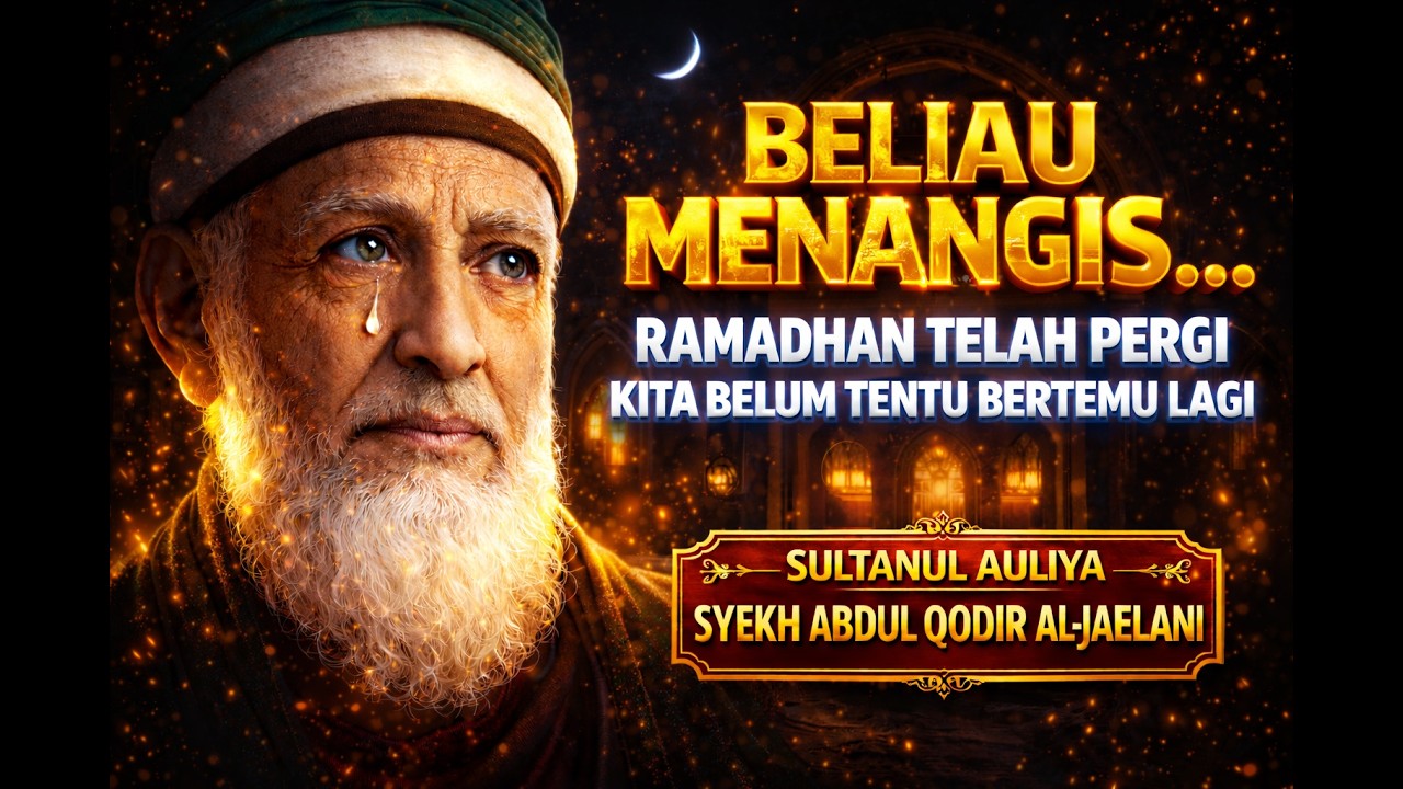 SUNGGUH MERUGI‼️Pesan Mendalam Syekh Abdul Qodir bagi Mereka yang Melepas Ramadhan dengan sia-sia