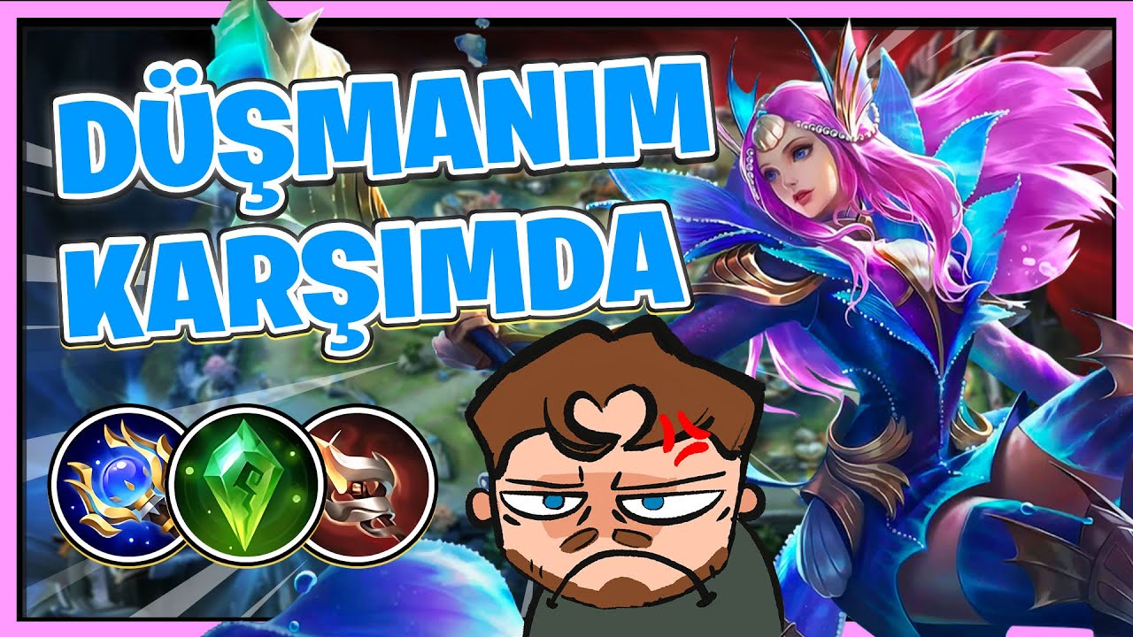 RAKİBE AZILI DÜŞMANIM GELMİŞ FARKINDA DEĞİLİM - ODETTE - Mobile Legends