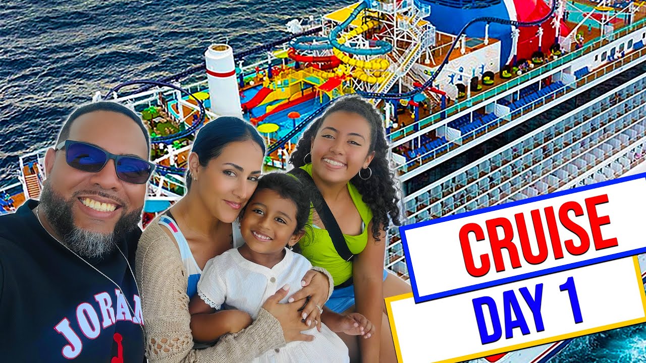 WERE ON THE SHIP! Carnival Magic - Cruise Day 1 Embarkation