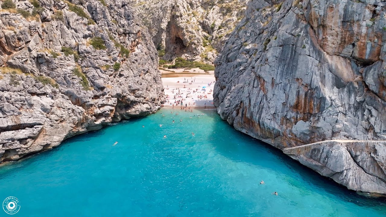 Sa Calobra | Torrent de Pareis | Beach & Canyon | Mavic 3 Drone Footage | 4K | Mallorca | Spain