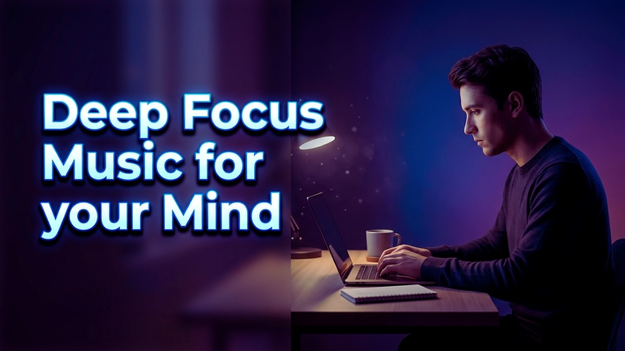 Productivity Boost : Deep Focus Music for a Productive Mindset
