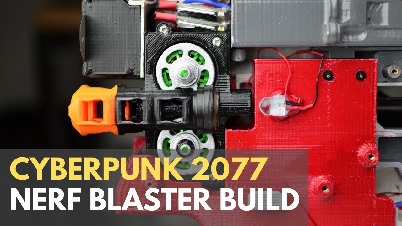 Kang Tao Nerf Blaster - Part 3 - Mag Sleeve, Flywheels & Pusher Rod