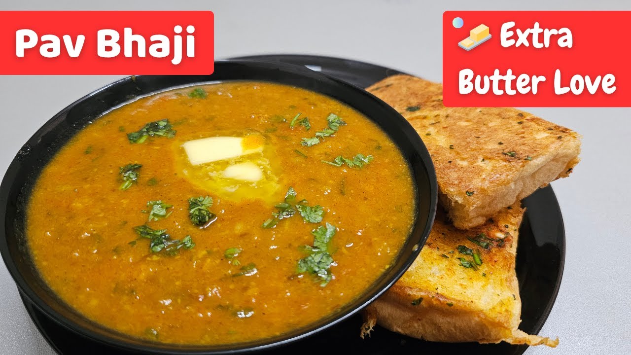 Street Style Pav Bhaji Recipe | Ultimate Mumbai Pav Bhaji at Home
