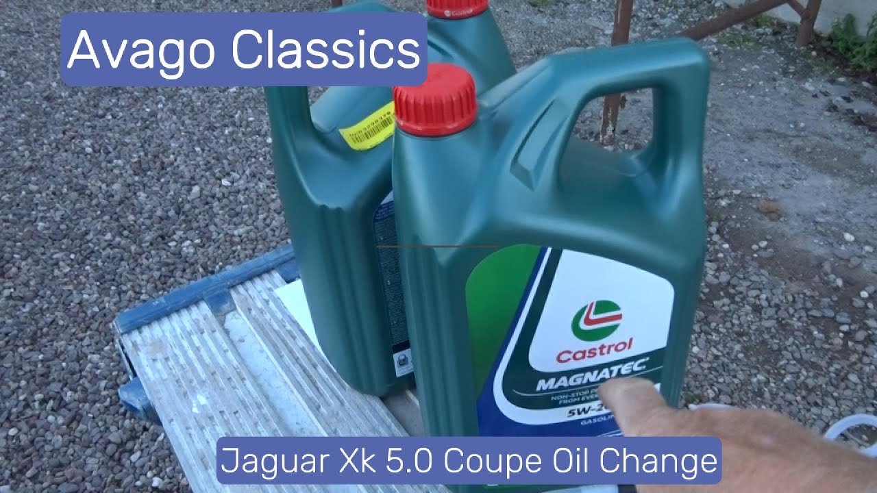 Jaguar Xk 5.0 Portfolio Coupe oil change