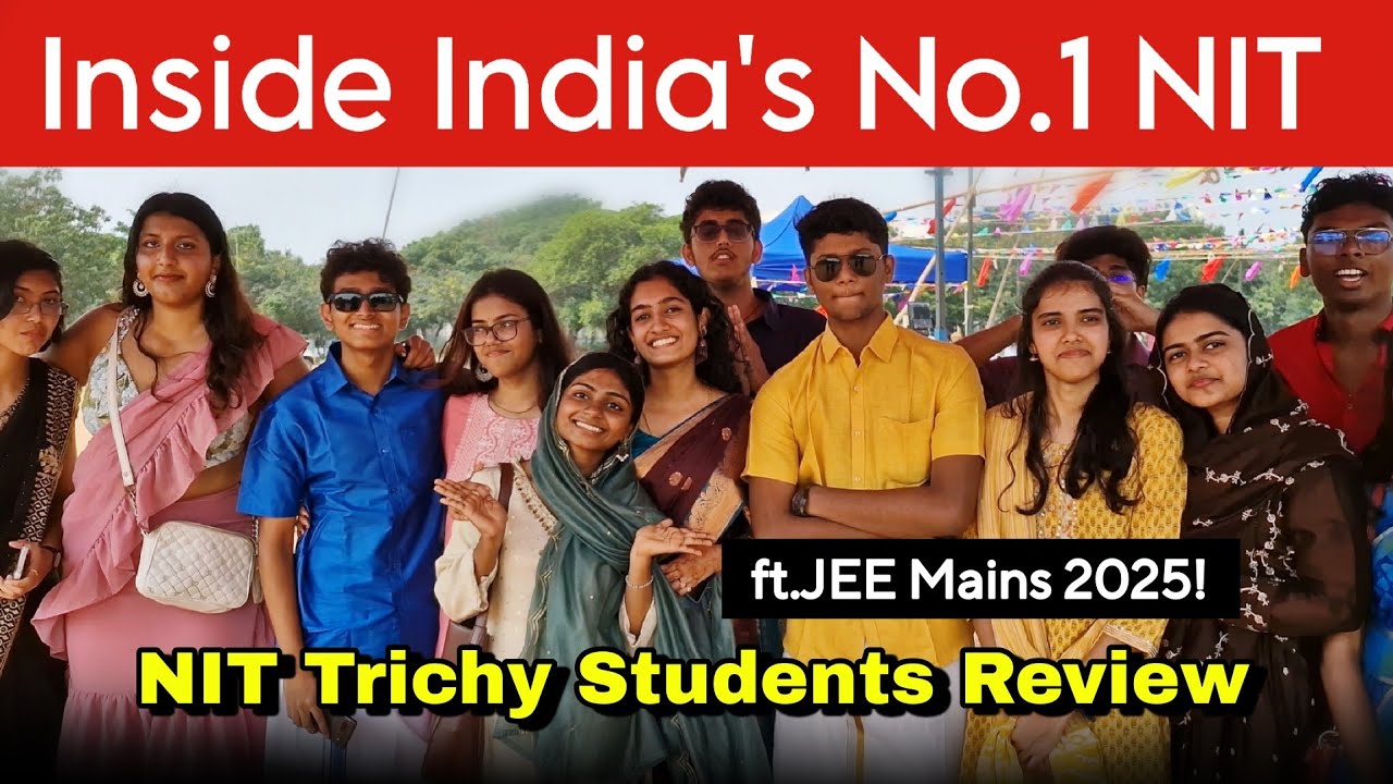 Inside India's No.1 NIT: Is Getting into NIT Trichy Really Hard? Suman Mpm