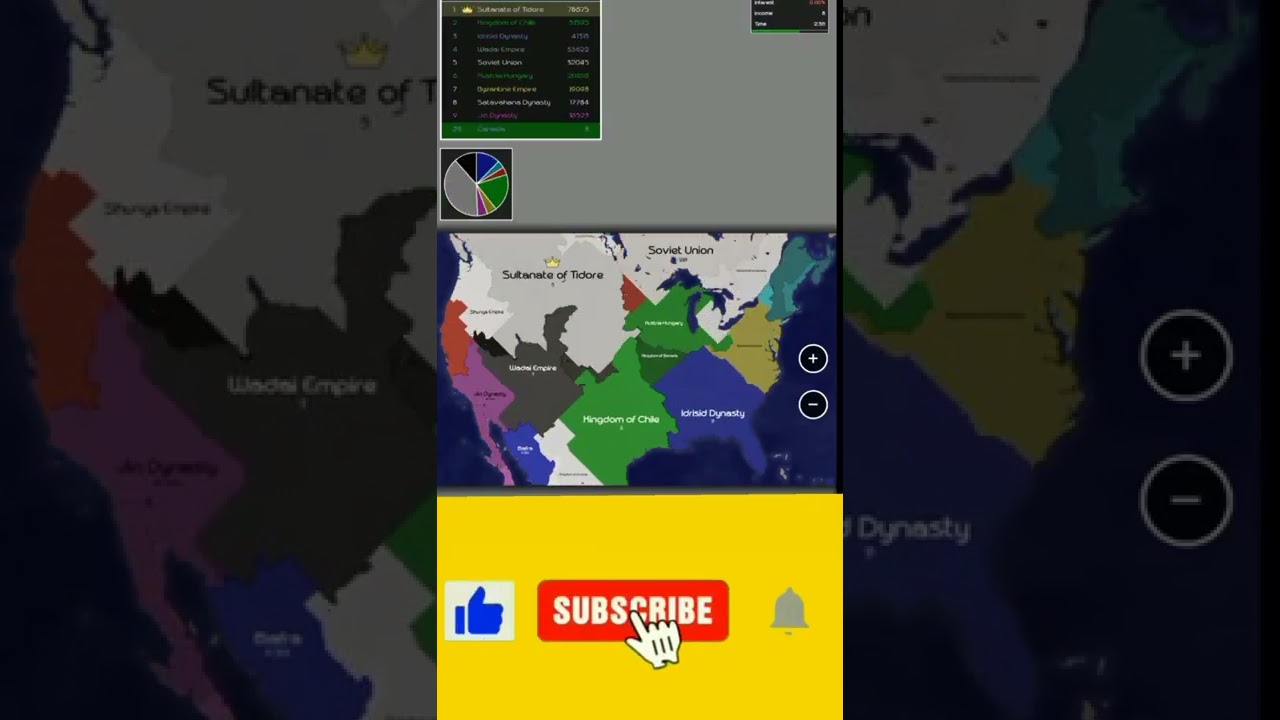 Territorial.io Time lapse Team battle usa 48 map part 14 |felhou Inktin