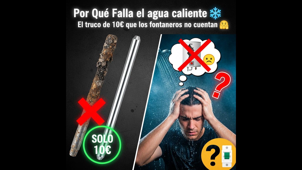 Por Qué Falla el agua caliente ❄️ El truco de 10€ que los fontaneros no cuentan 🤫