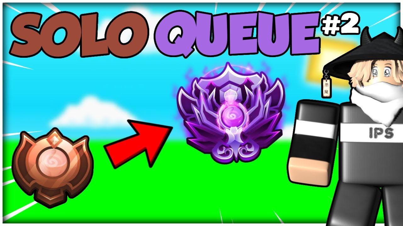 1v4ing In Ranked! Solo Queuing to *NIGHTMARE* in Roblox Bedwars.. #2