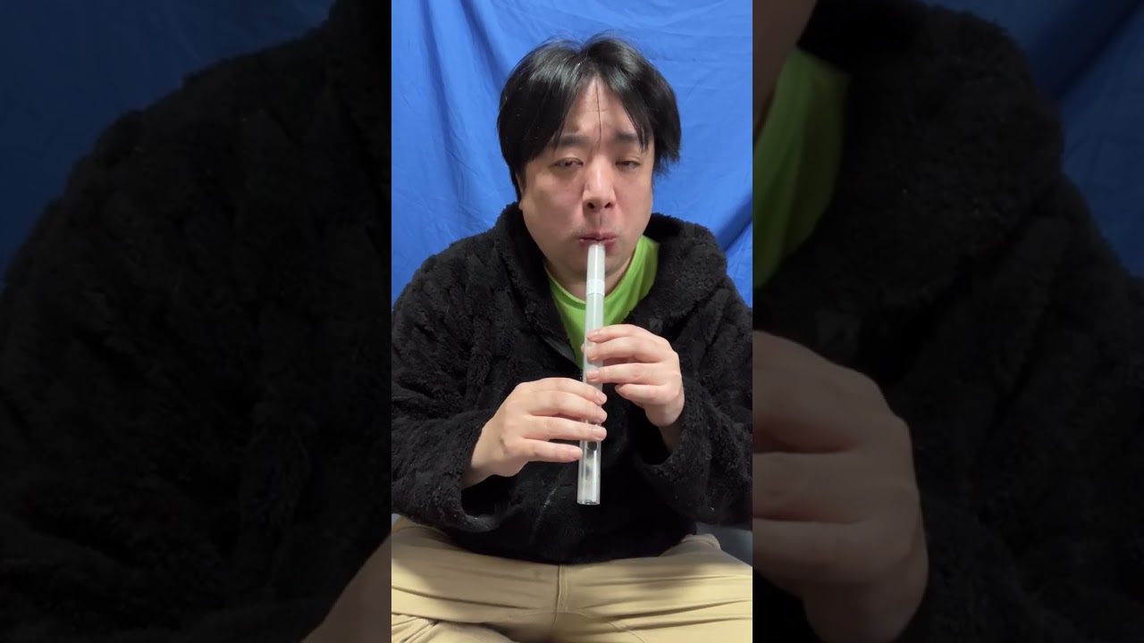 C管ケーナの久しぶりの吹き慣らし