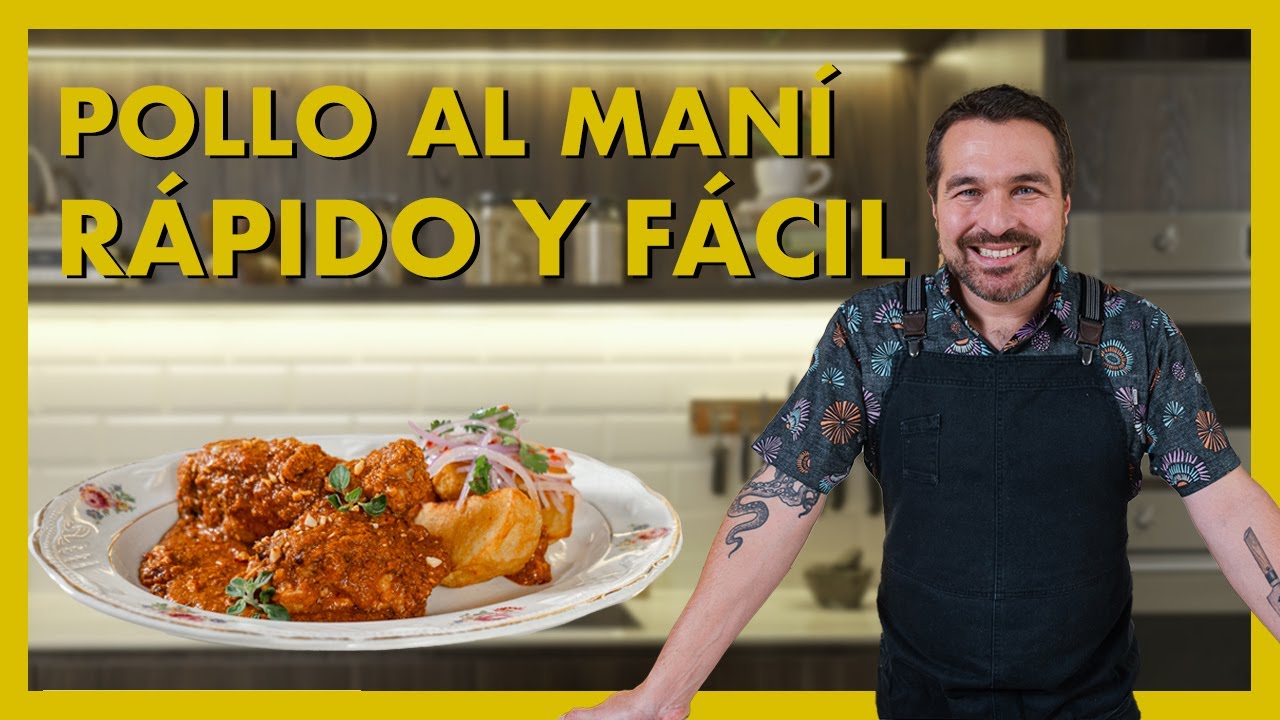 COCINAMOS un clásico POLLO AL MANÍ | ELEVA TU JUEGO CULINARIO