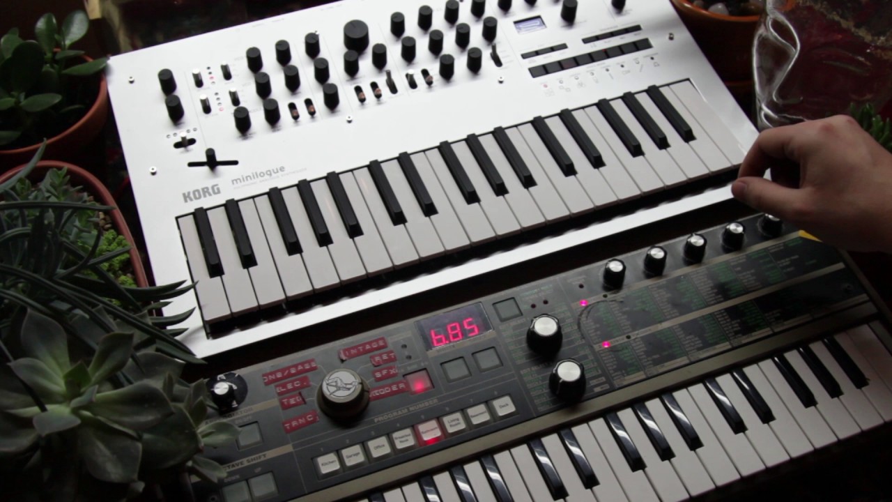 Minilogue/MicroKorg Dueling Synthesis