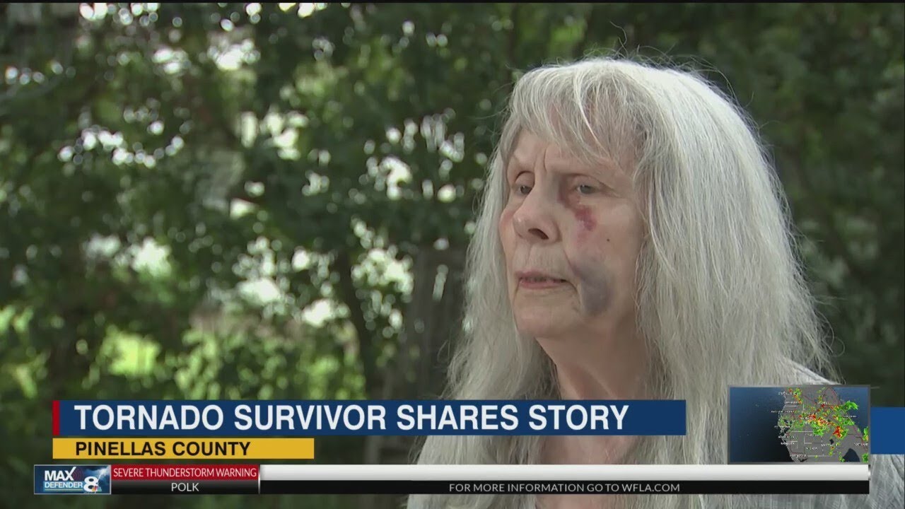Tossed Into the Air: 76-Year-Old Woman Survives Largo Tornado | Her Incredible Story