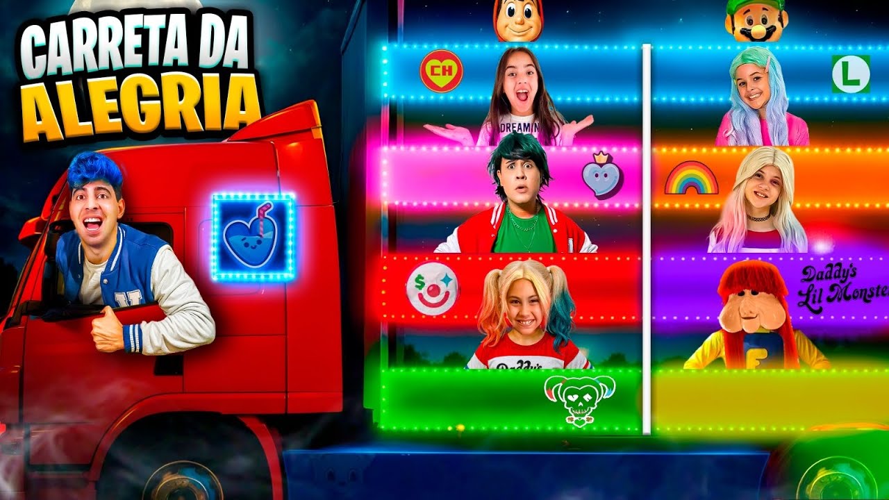 FIZEMOS UMA CARRETA DA ALEGRIA E INVADIMOS O ESCONDERIJO DOS BONECOS MALVADÕES!! Deu muito ruim*