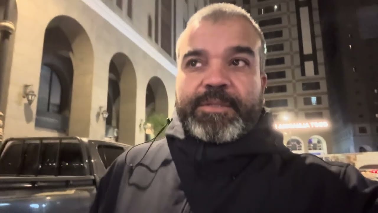 شاهد أجمل فجرية في المدينة المنورة وطريقي إلي المسجد النبوي لصلاة الفجر 