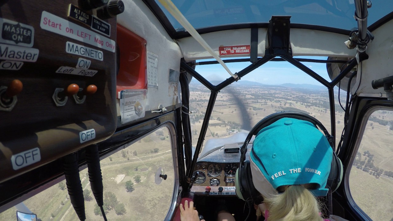 Bellanca Scout Flight Landing