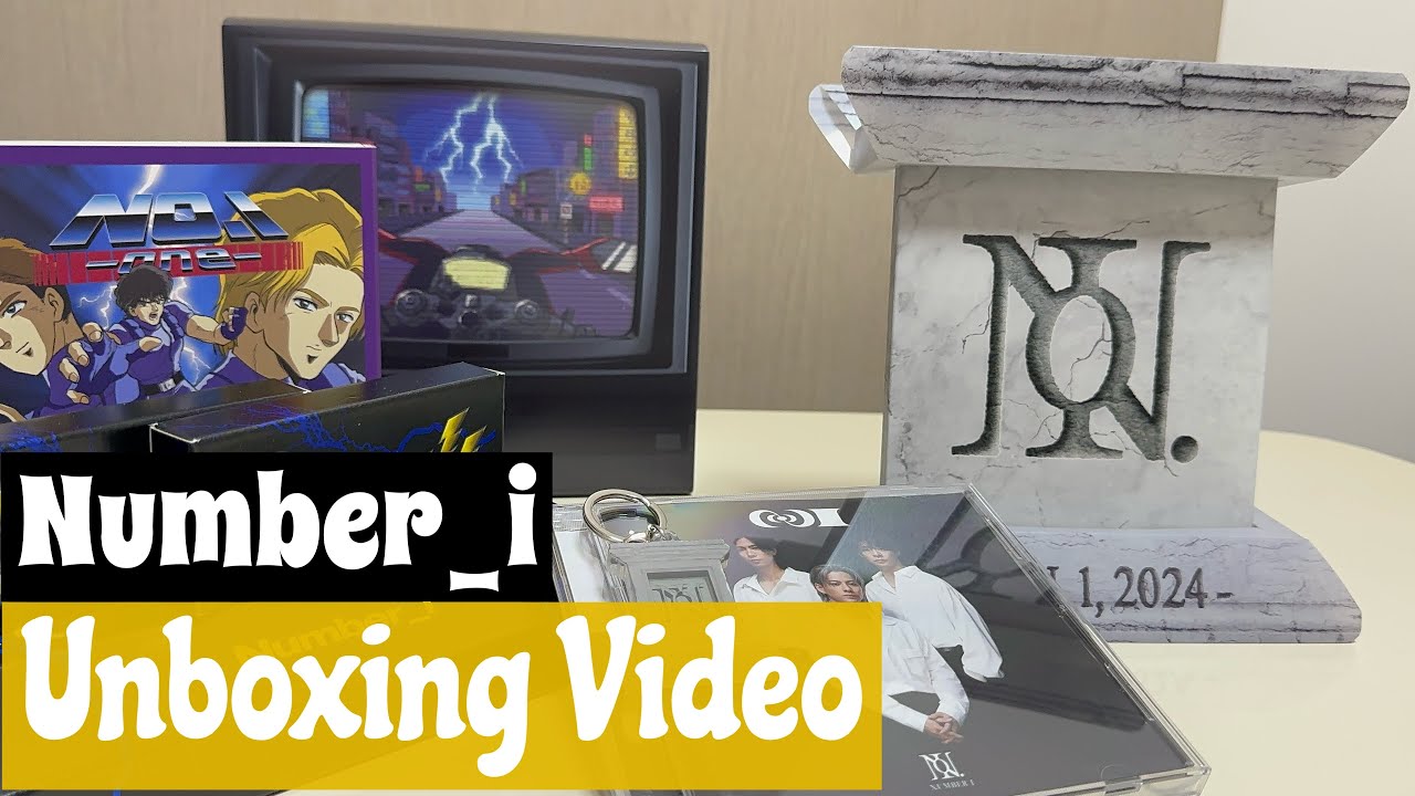[開封動画] Number_iの初のフルアルバム開封しました！！！