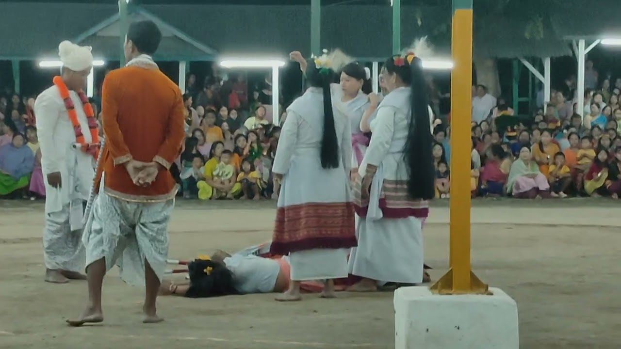 Kangjei Sanaba at Lamding Ikop Ningthou Haraoba