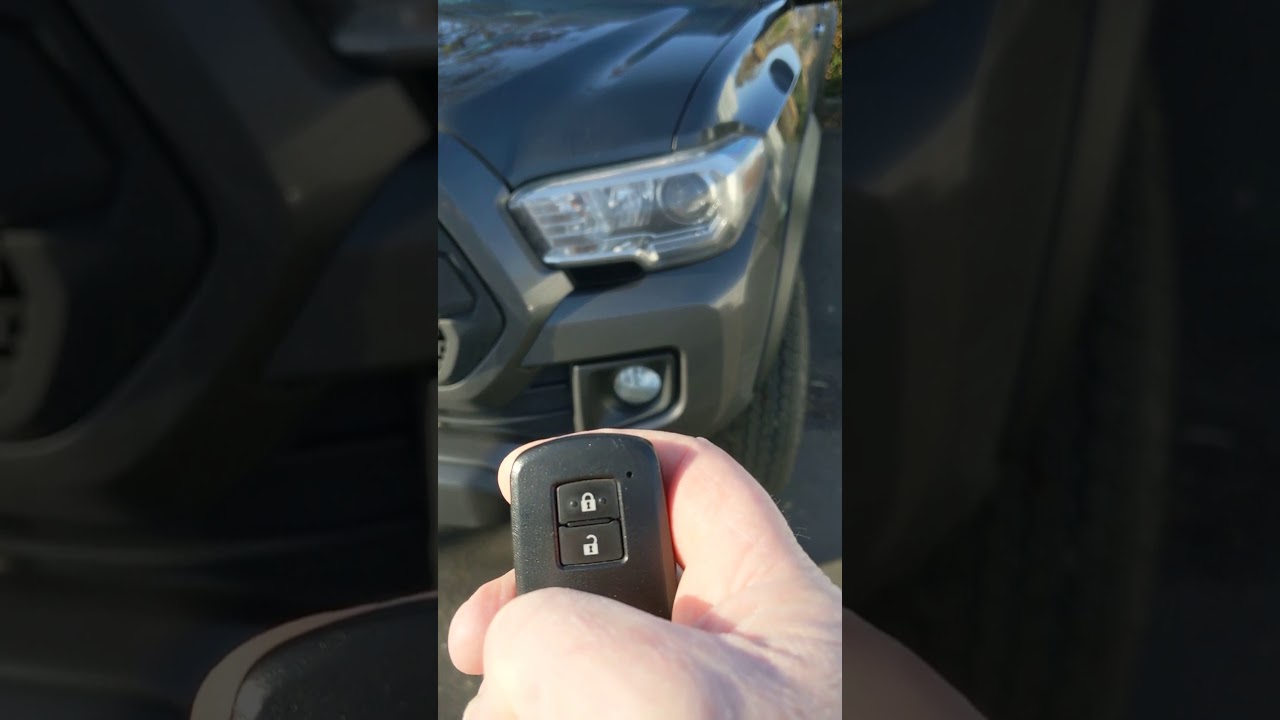 Automate DS4: 2018 Tacoma 3X lock remote start from factory smart key