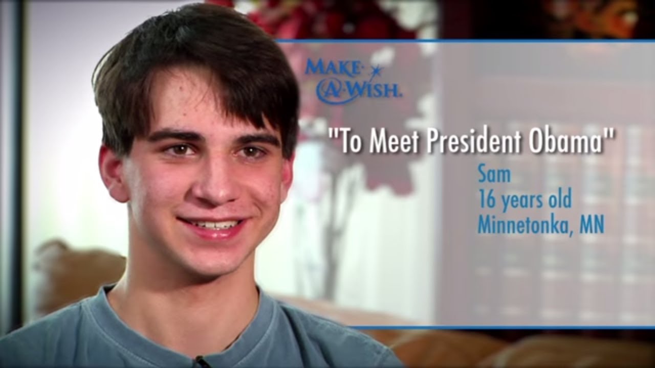 Sam's Wish To Meet President Barack Obama