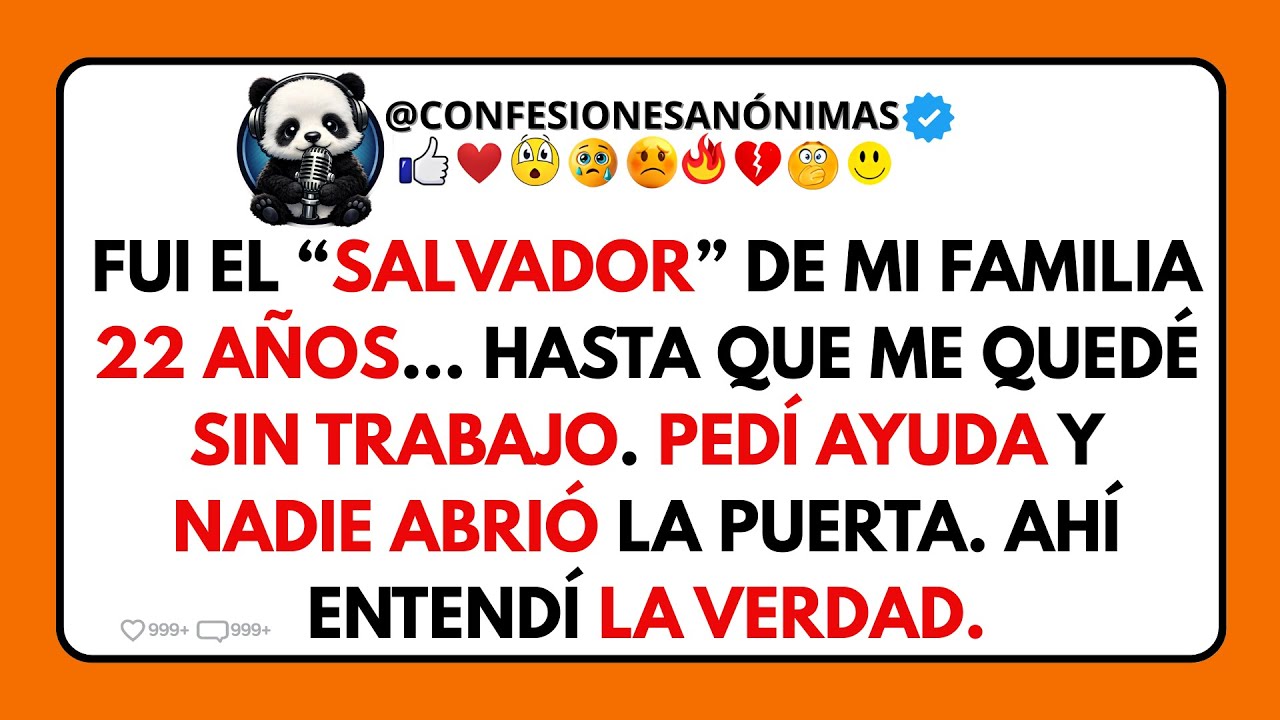 AYUDÉ a mi FAMILIA durante AÑOS y cuando les PEDÍ algo, me IGNORARON...