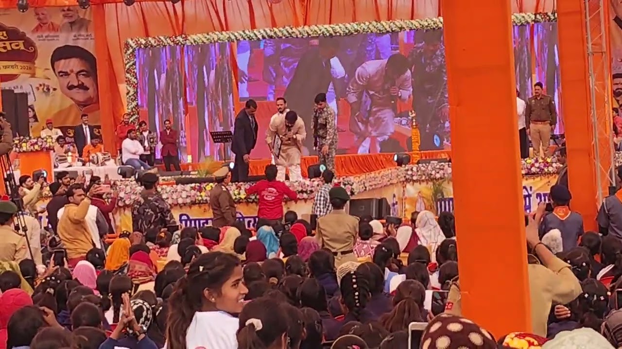 Pindra mahotsav pawan singh 🥳🥳 