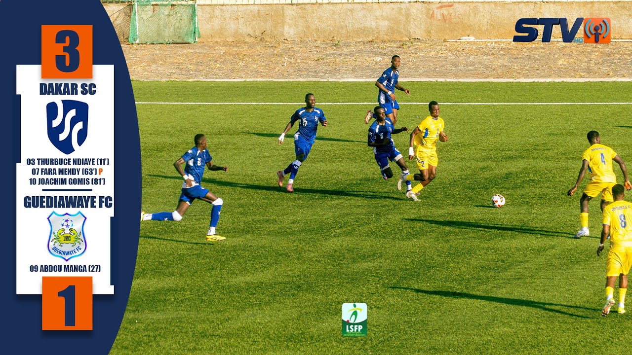 Dakar SC 3-1 Guediawaye FC | Les buts et moments forts | LSFP 2025