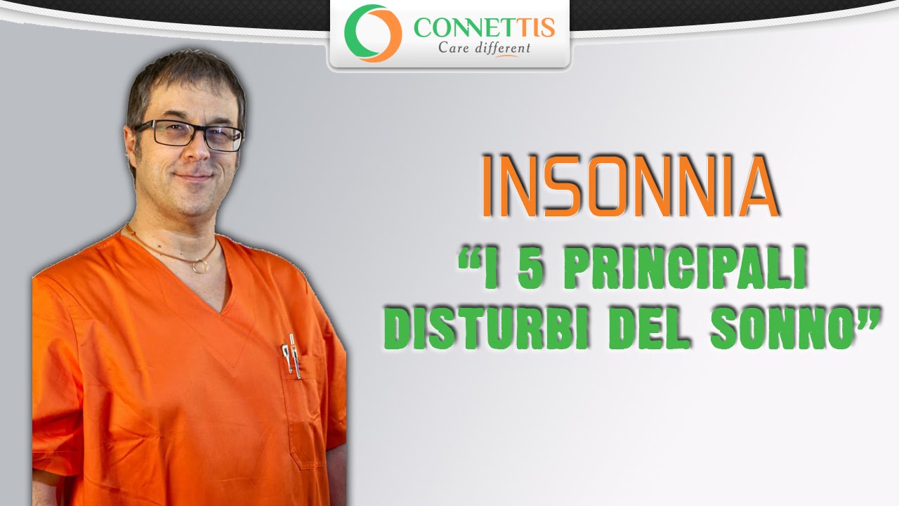 Disturbi del sonno: ecco i 5 principali