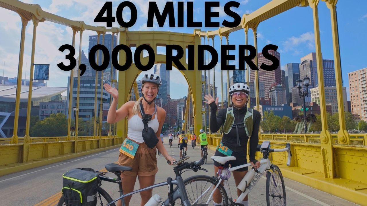 40 Mile City Bike Tour | 3,000+ Cyclists for BikePGH Community Ride
