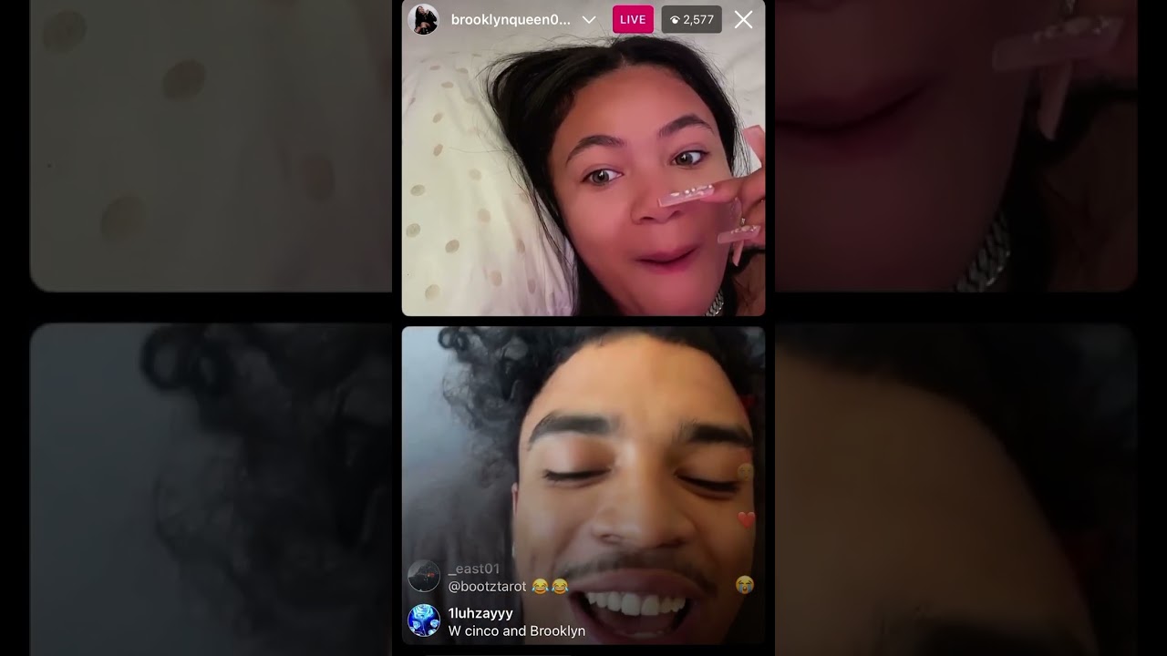 Brooklyn queen & Jaycinco IG live