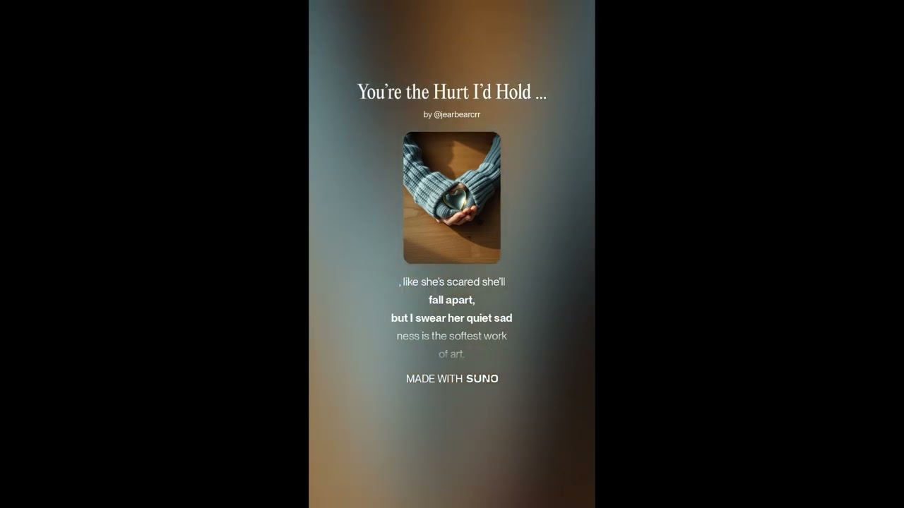 You’re the Hurt I’d Hold Forever