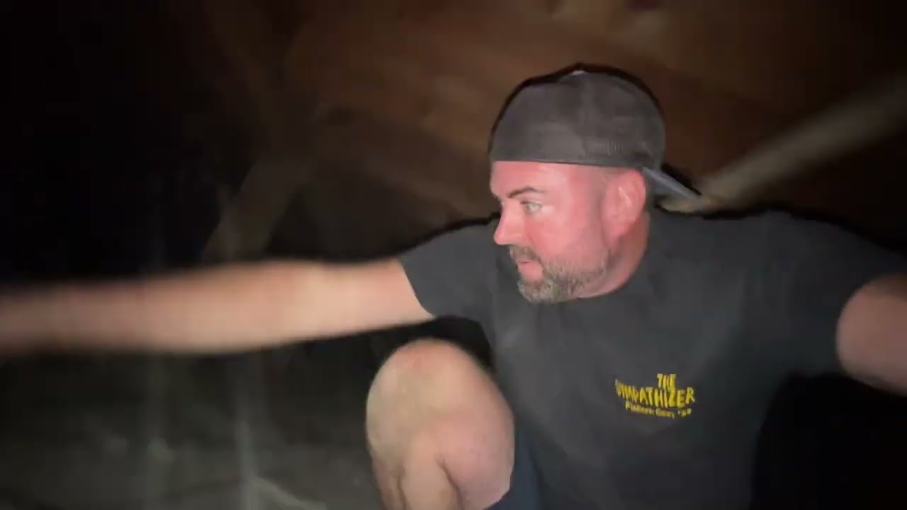 Underneath a sound stage