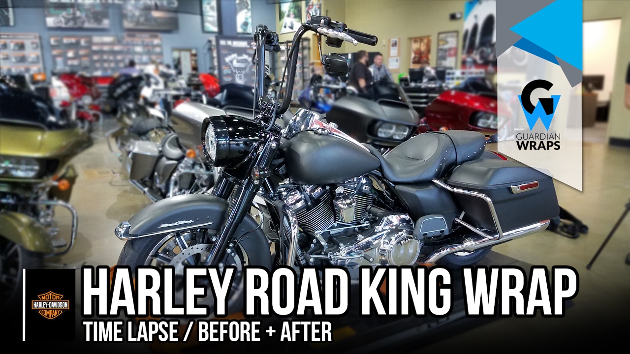 East Orlando Harley Davidson Road King Bike Wrap - Time Lapse