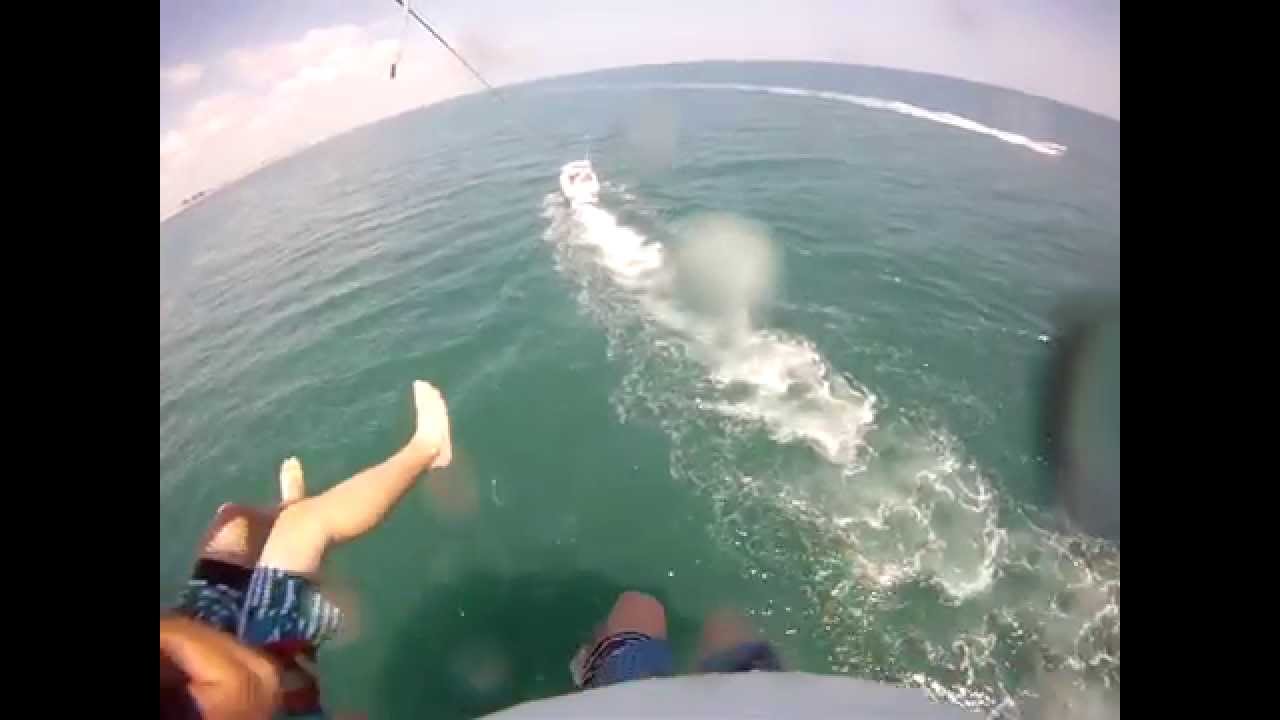 GoPro Accident Para-sailing Underwater Daytona