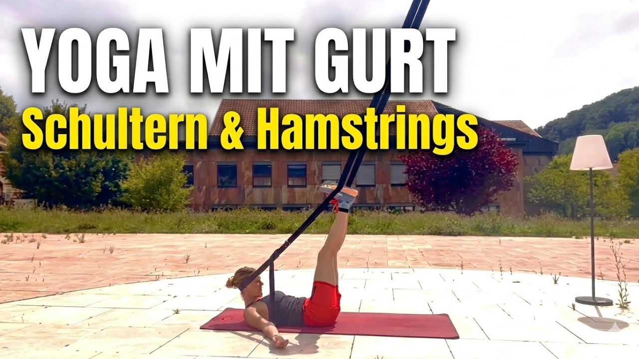 Yogagurt Übungen / Schultern und Hamstrings /20 Minuten für die Beweglichkeit / Stretchen & Dehnen✅