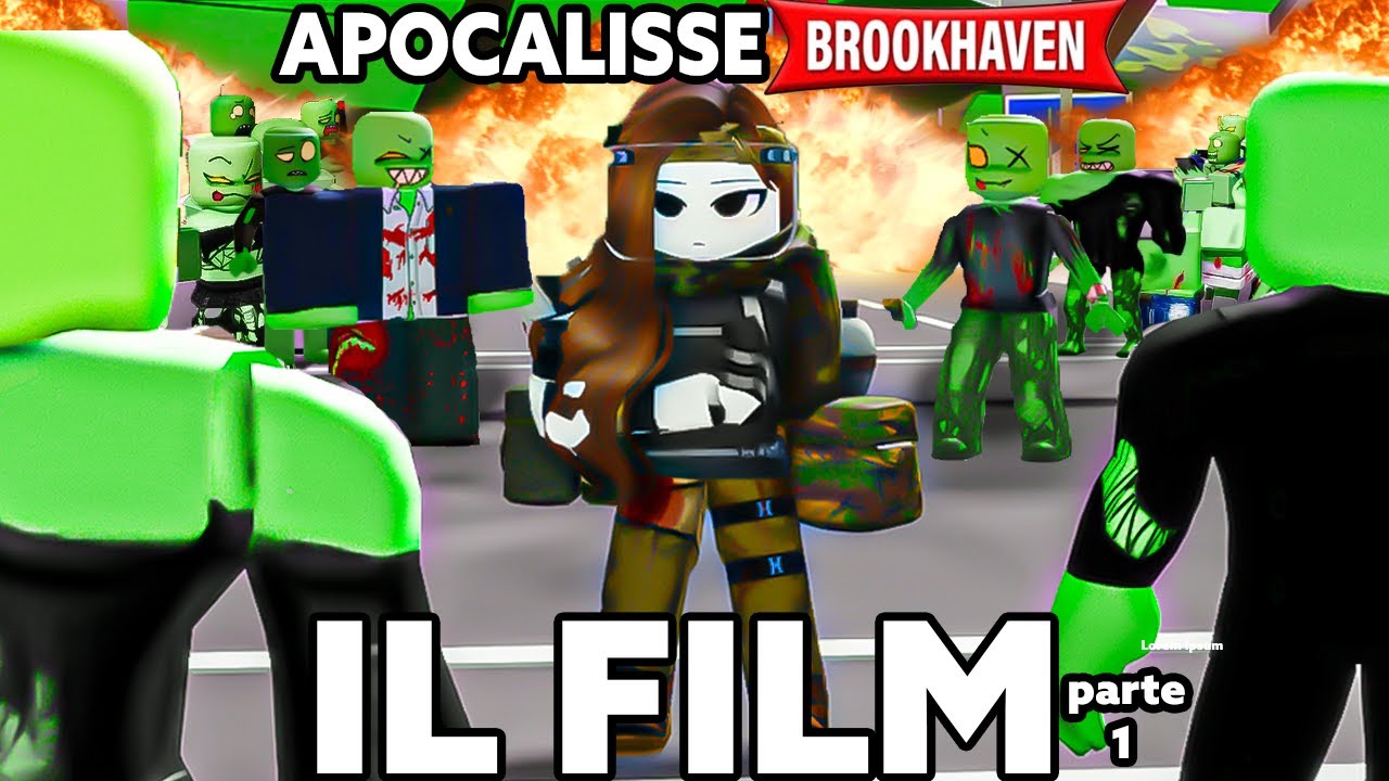 L'APOCALISSE ZOMBIE DI BROOKHAVEN IL FILM SU ROBLOX! PARTE 1