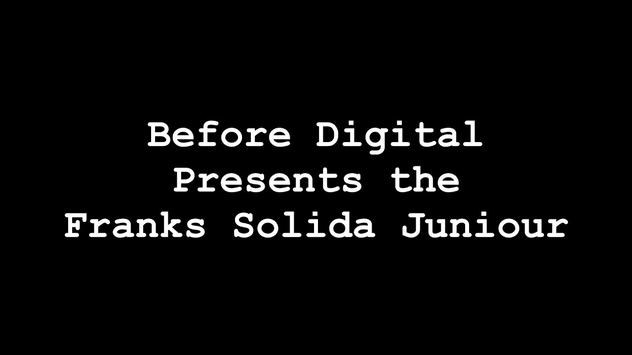 The Franka Solida Jumiour Folding  Camera