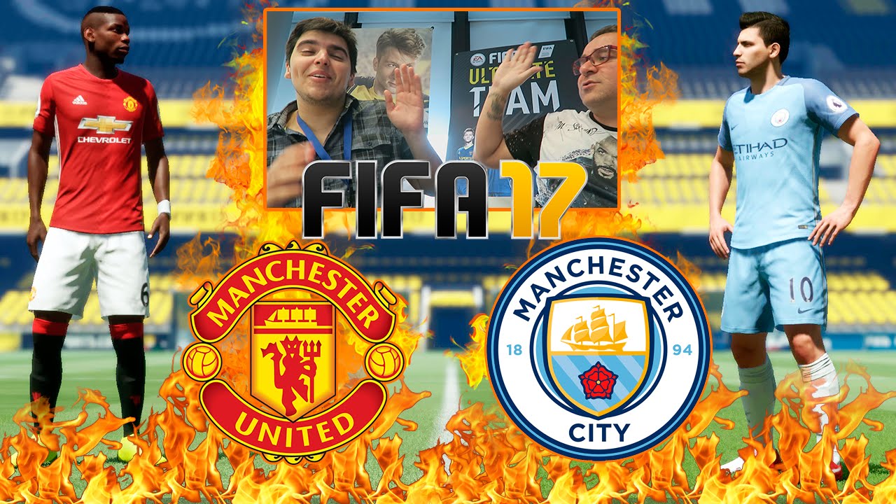 FIFA 17 RIC vs DAIZER | Manchester United VS Manchester City