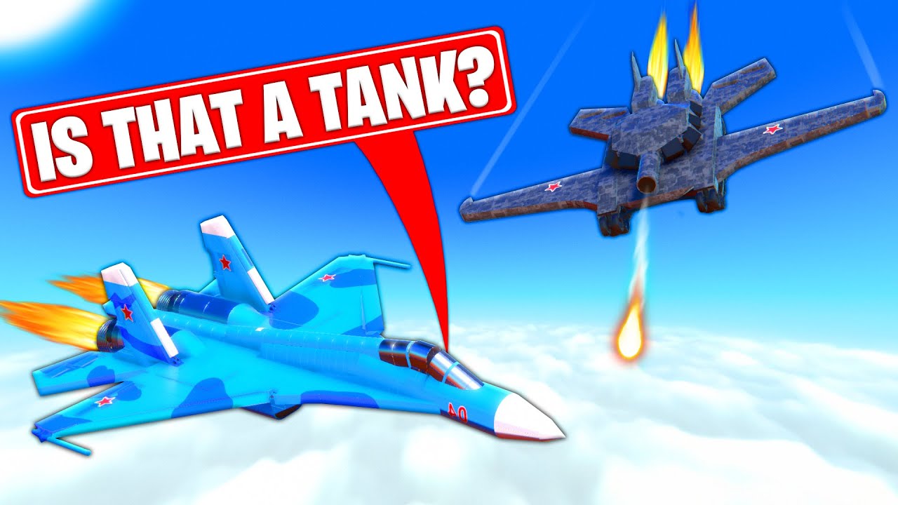 Who Can Build THE BEST Flying Tank?
