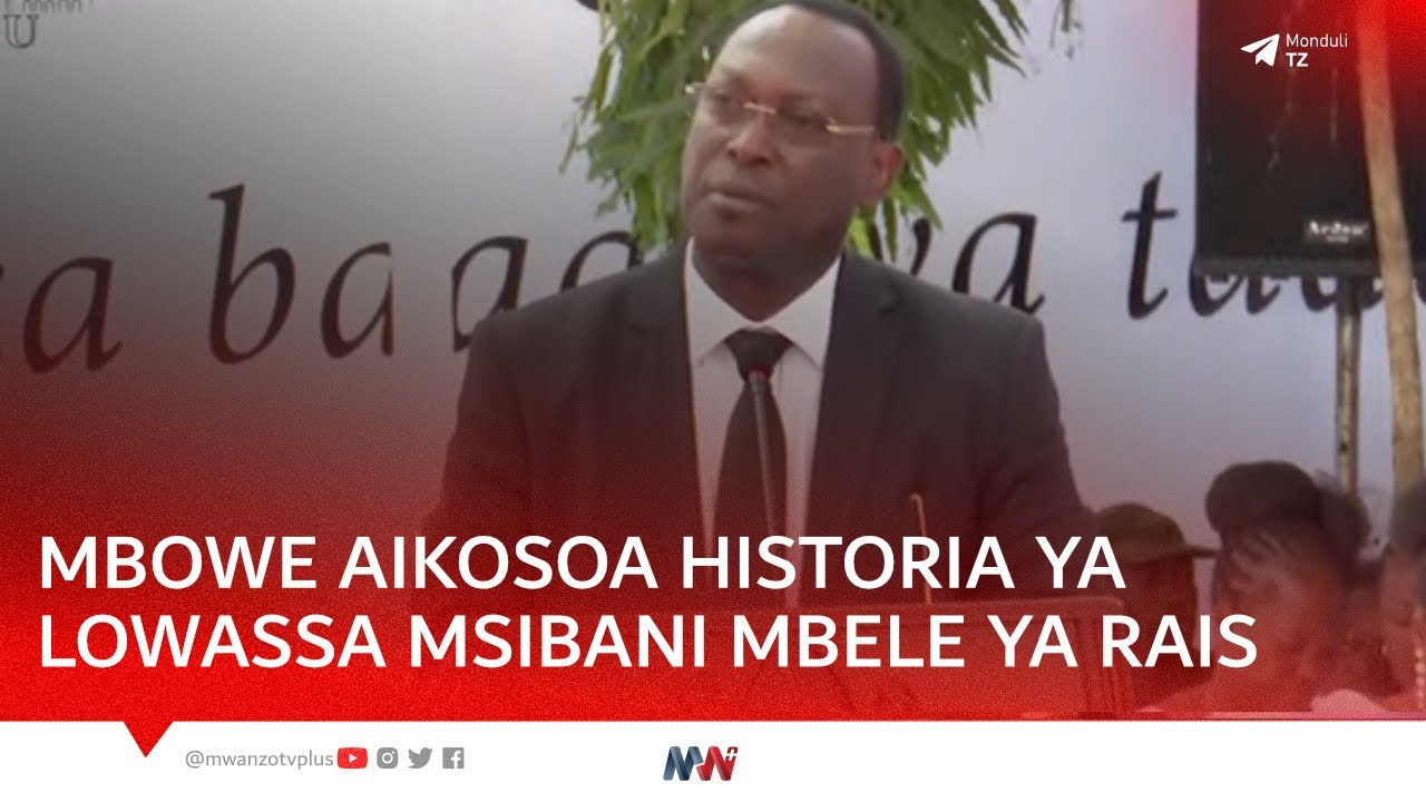 HOTUBA NZITO YA MBOWE MSIBANI, AKOSOA HISTORIA YA LOWASSA MBELE YA RAIS SAMIA, ATAKA HAKI ITENDEKE