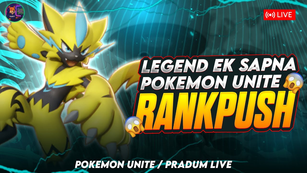 INSANE Rank Push in Pokémon Unite 😈 | Legend Climb LIVE | High Kill Gameplay