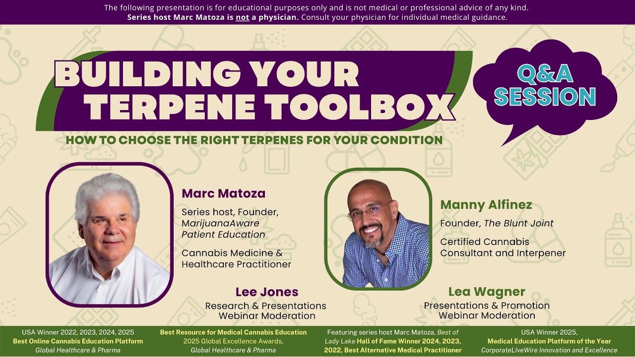 Your Terpene Toolbox: Choosing the Right Terpene for Your Condition Q&A Session - February, 2026
