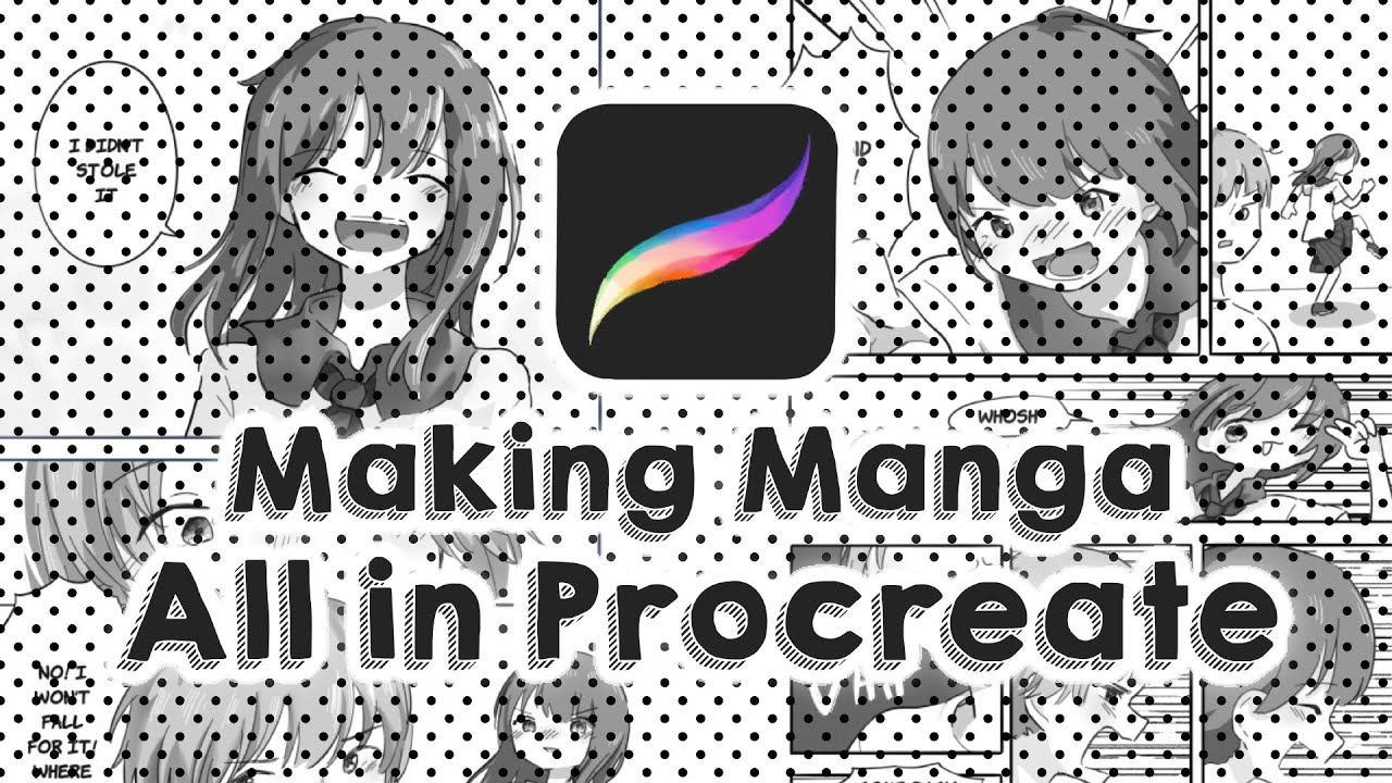Как создать мангу в Procreate на iPad