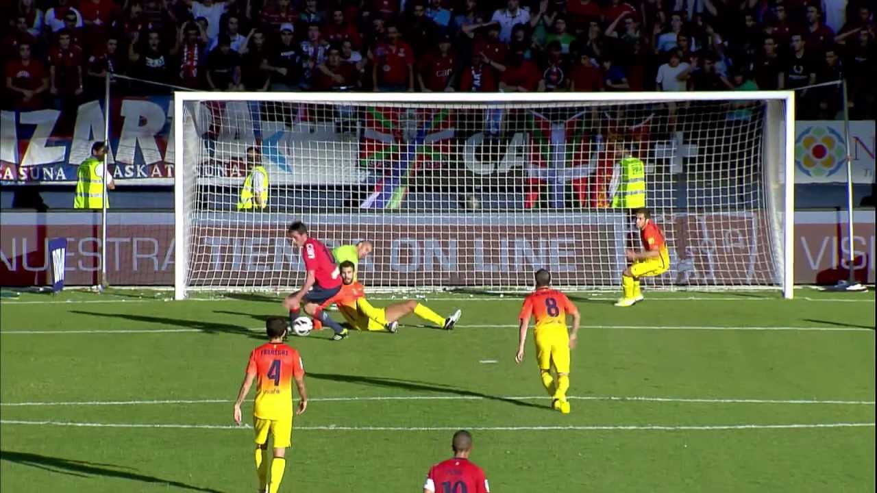 Resumen Osasuna - FC Barcelona (1-2) Jornada 2