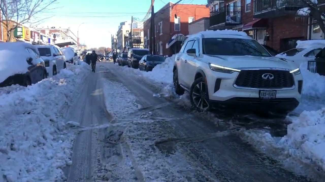 Snow storm freeze every thing in New York | part 2 | @Kashmirvlog690 