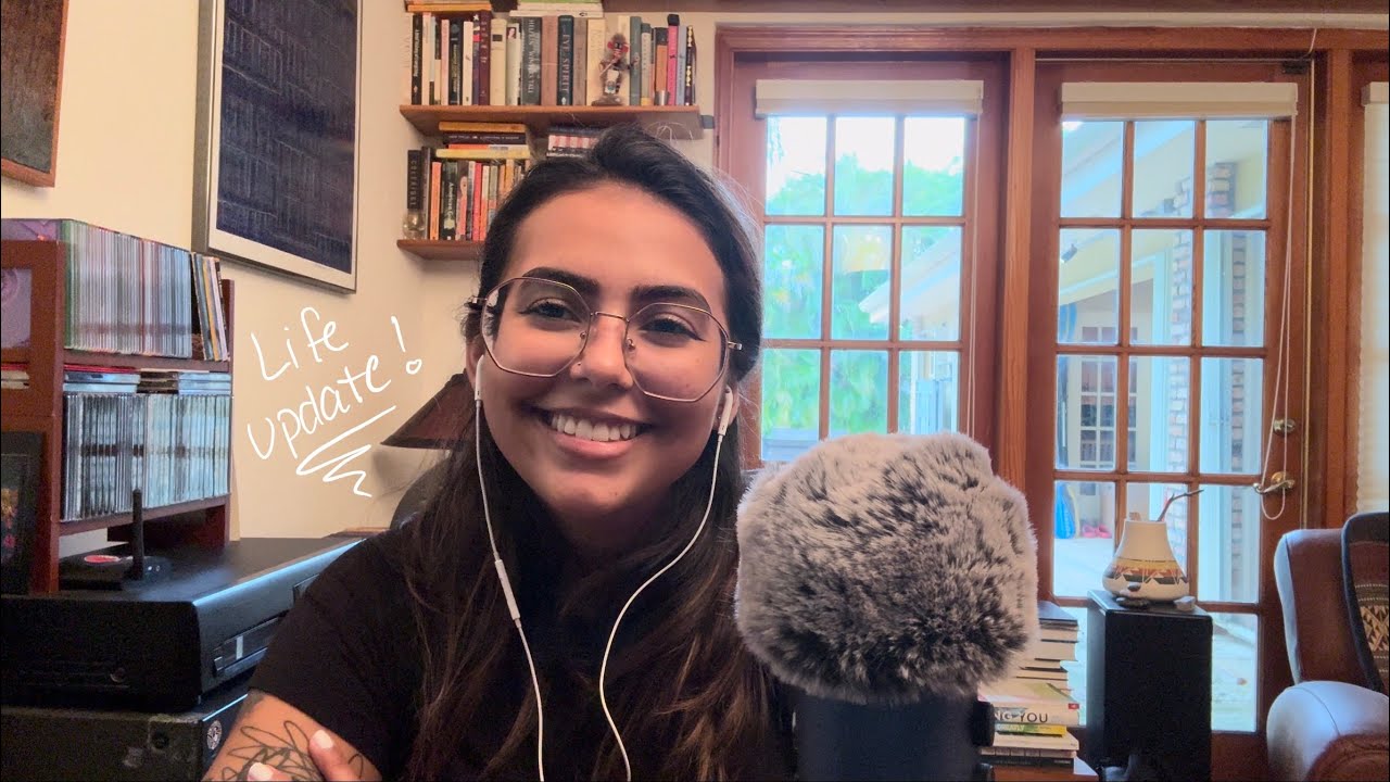 ASMR Whispered Life Update/What I’ve Been Up To 🤫📚🐶📱