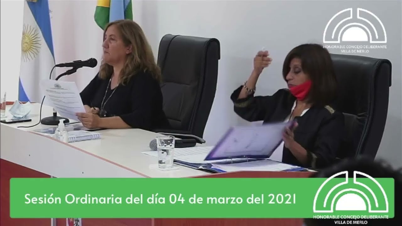 Sesión Ordinaria - 04 de marzo 2021