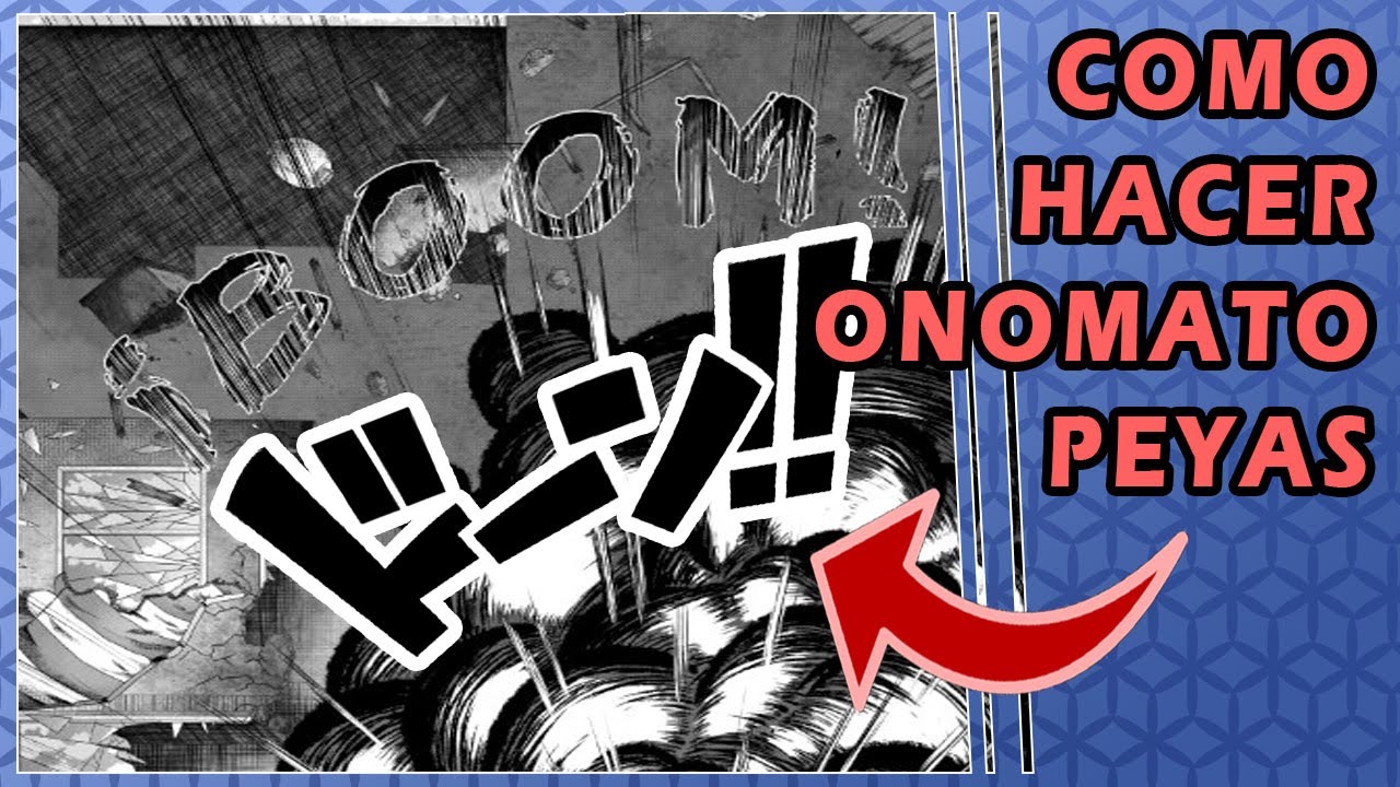Como hacer Onomatopeyas / Manga / Dibujo